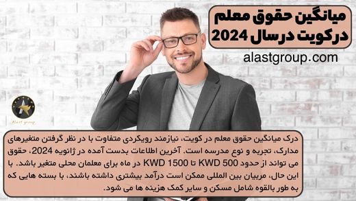 میانگین حقوق معلم در کویت در سال 2024
